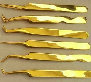 Ensemble de pinces à extensions de cils en acier inoxydable, outil de retrait et de pose de cils pour usage professionnel et domestique - Product Image 3