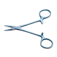 Pinces chirurgicales personnalisées en acier inoxydable, courbées et droites, pour hémostase, certifiées CE, ensemble d'instruments manuels de classe médicale