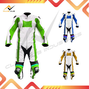 Combinaison de moto en cuir unisexe personnalisable de haute qualité, ignifuge, respirante, imperméable, coupe-vent, grande taille - Product Image 4
