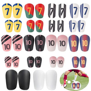 Espinilleras de Fútbol Personalizadas al por Mayor para Adultos, Rugby, Hockey, Mini Espinilleras en Blanco, Protección EVA, Impresión Personalizada por Sublimación - Product Image 1
