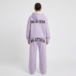 Conjunto Deportivo de Dos Piezas para Mujer, Sudadera con Capucha Extra Grande de Felpa y Pantalones Anchos, Ropa Personalizada - Product Image 2