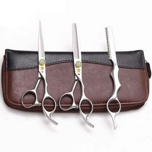 Ciseaux de coiffure à prix réduit, ciseaux de coupe supérieurs, élégants, en acier inoxydable japonais 440C, ciseaux de salon ANAAIF - Product Image 6