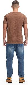 T-shirts décontractés pour hommes grande taille de qualité supérieure, col rond, manches courtes, designs personnalisés, respirants, séchage rapide, disponibles en gros - Product Image 3