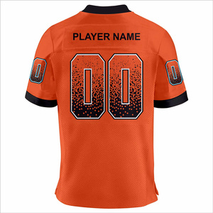 Jersey Latihan Sepak Bola Amerika yang Bernapas untuk Klub dan Tim Profesional dengan Nama dan Nomor Tim - Product Image 2