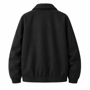 Fashionable Simple <b>Men's</b> <b>Long</b> Casual Front Logo Breathable Eco-Friendly Versatile Regular Sleeve Loose Autumn Knitted <b>Jacket</b> - Product Image 2
