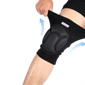 Genouillères de sport antidérapantes pour le volleyball, réglables en néoprène, pour la gym, l'entraînement, la compression et la force athlétique - Product Image 4