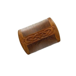 PÁRRAFO Peine de pelo con mango de madera hecho a mano para uso en salón de India Peine de madera al por mayor para uso comercial en venta en - Product Image 2