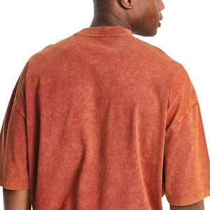 Camisetas de Algodón 100% para Hombre, Corte Holgado, Estampadas con Logotipo Personalizado, Secado Rápido, Transpirables, Disponibles en Todas las Tallas - Product Image 5