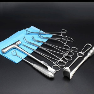 Set di Strumenti Chirurgici Toracici Premium in <span class=keywords><strong>Acciaio</strong></span> Inossidabile di Grado Chirurgico, Kit Manuale Autoclavabile Riutilizzabile Certificato CE ISO - Product Image 2