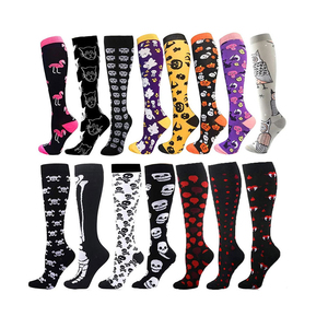 Calcetines de Tobillo para Mujer, Diseño Casual, 100% Algodón, Transpirables, Ecológicos, con Estampado Digital, para Deportes al Aire Libre, Otoño - Product Image 1