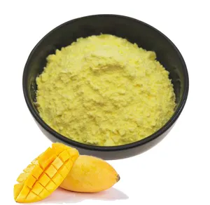 Polvo de fruta de mango altamente soluble derivado del extracto de mango, incluidas las propiedades beneficiosas del extracto de semilla de mango