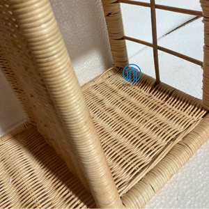 Nuevo Estante de Pared de Mimbre Tejido para Decoración de Habitaciones Infantiles, Diseño Natural, Ecológico, Proveedor Mayorista de Muebles - Product Image 3