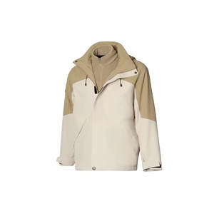 Veste coupe-vent imperméable Softshell personnalisée de haute qualité pour hommes support en jean de style vintage pour la randonnée en plein air la pêche l'hiver - Product Image 2