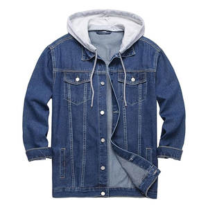 Sweat-shirts en jean sur mesure pour hommes, sweat-shirt tendance décontracté, style streetwear, tenue confortable pour tous les jours - Product Image 1