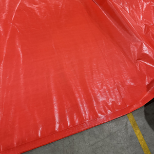 Lona Roja Tejida de Peso Medio, 120 Pulgadas, Resistente al Agua y al Viento, Ecológica, para Toldo Exterior, Cubierta de Tela Lisa - Product Image 4