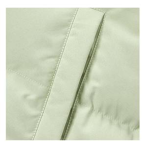 Veste matelassée pour homme à fermeture éclair intégrale, avec logo personnalisé, de haute qualité, à manches longues, en polyester, pour l'hiver, fabriquée directement en usine - Product Image 3