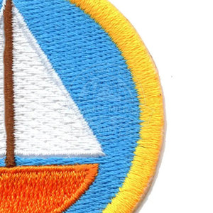 Badges brodés à la machine de haute qualité, patchs personnalisés avec logo pour vêtements, uniformes, chapeaux, sacs, fabrication en gros - Product Image 5