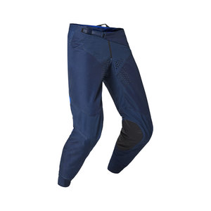 Pantalon de moto unisexe noir style motocross en polyester/nylon, color-block, coupe-vent personnalisé, protection renforcée des genoux, toutes saisons - Product Image 1