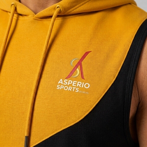 <b>Men's</b> Summer Workout <b>Sleeveless</b> Gym Hoodie-Lightweight & Breathable Fleece Quick Dry & Eco-Friendly With OEM Service Gym Hoodie - Product Image 6
