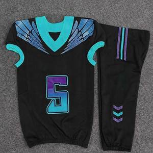 Custom American Football Uniform Set Sublimated Jersey & <b>Pants</b> OEM Team Wear High Quality American Uniform - Product Image 5