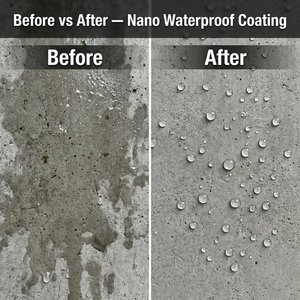 Revêtement Transparent Imperméable pour Béton, Scellant Clair à Base d'Acrylique, Forte Adhérence, Polyvalent, Liquide en Vrac pour Application au Pinceau - Product Image 6