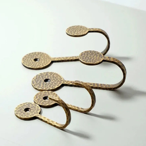 Antique Brass Bow <b>Wall</b> <b>Hook</b> Coat <b>key</b> rack Coat <b>Hook</b> - Product Image 6