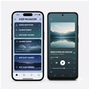 Royalcraft Mental Health App – Stress Relief, Meditation, Mood Tracker, Therapy Support & Wellness - Product Image 4