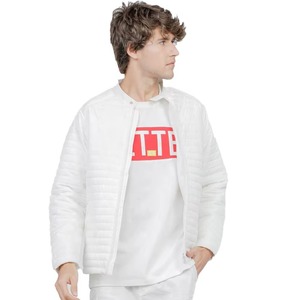 OEM Custom Reversible Lightweight Sleeveless Puffer <b>Jacket</b> for Men Autumn Casual Breathable Embroidery Bubble <b>Padding</b> Custom - Product Image 4