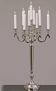 New Menorah Gold Candelabra 7 Arms Candle Holder Wedding Home <b>Table</b> Centerpieces Home Candle Holder Available at <b>Low</b> Price & MOW - Product Image 6