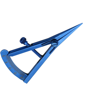 Dental Castroviejo Measuring Caliper Curved With Locking <b>Screw</b> 0 20mm Stainless Steel Surgical Instrument Cheap Price - Product Image 3