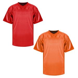 Uniforme de Fútbol Americano Personalizado al por Mayor, Estilo Streetwear, 7V7, Cuello en V, Correa Ajustable, Personalizable, Malla Bordada - Product Image 1