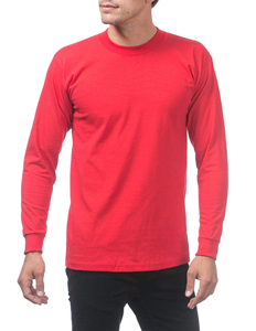 Camisetas de Manga Larga de la Mejor Calidad para Hombre, 100% Algodón, Transpirables, de Color Sólido, con Logotipo Personalizado, de Secado Rápido, Estilo Casual Urbano - Product Image 2