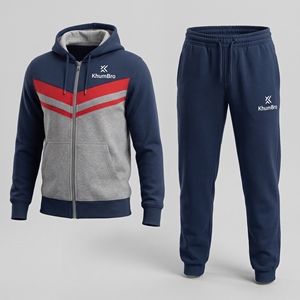 Ensemble survêtement molletonné léger personnalisé avec logo OEM pour femme, taille élastique oversize, streetwear uni, ensemble 2-en-1 sweat à capuche et pantalon de jogging - Product Image 1
