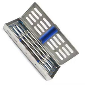 Kit de 4 instruments dentaires pour composites avec boîte de stérilisation |   Ensemble d'outils pour la pose de composites dentaires - Product Image 2