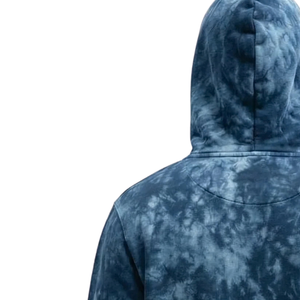 Sudadera con capucha para hombre, con efecto lavado ácido, forro y teñido anudado, manga larga, bolsillo canguro, estilo casual urbano, proveedor mayorista de ropa - Product Image 4