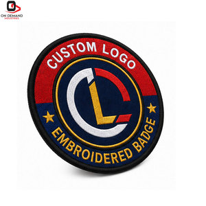 Badges brodés professionnels en tissu écologique pour événements sportifs – Finition de logo détaillée avec fil premium pour tournois et équipes - Product Image 4