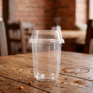 Gobelets en plastique transparent jetables de 12 oz et 16 oz, 95 mm, non toxiques, à paroi simple, en PP, pour café et jus, vente en gros directe usine du Vietnam - Product Image 5