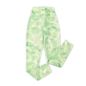 Pantalons de yoga sur mesure pour femmes, taille américaine, haute qualité, avec poches, leggings de sport taille haute, vente en gros - Product Image 6