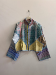 Wholesale Lot Of <b>Kantha</b> Quilted Handmade Boho <b>Jacket</b> Vintage Reversible One Size <b>Jacket</b> - Product Image 4