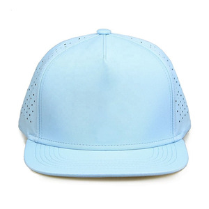 Light Blue Mesh Baseball Cap 6-Panel Fitted Unisex Outdoor Sport <b>Hat</b> Breathable Waterproof Spring <b>Summer</b> Casual Style - Product Image 3