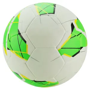 Ballon d'entraînement de qualité, taille et poids personnalisés PU ballon de Football taille 5 Football pour balles de Match