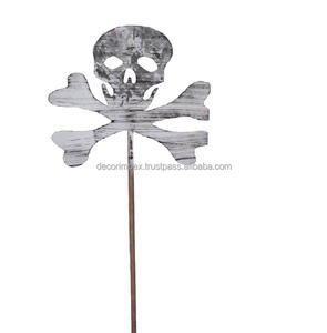Ghost Home Garden Stake Metal Garden Decoración Flower Garden Stick Exterior e Interior Metal Decoración moderna Jardín rústico - Product Image 6