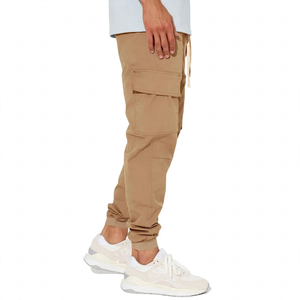 Pantalones para Hombre SPINE CRAFT, Cintura Elástica con Cordón, Múltiples Bolsillos, Estilo Jogger Informal, para Otoño, de Secado Rápido, Tela de Lona - Product Image 5