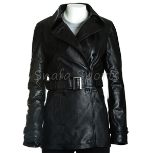 Servicios OEM, Chaqueta de Cuero para Mujer con Logotipo Personalizado de Alta Calidad, Nuevo Diseño, Hecha en Pakistán - Product Image 2
