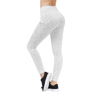 Leggings de Yoga para Mujer, Cintura Alta, Push-Up, para Fitness, Running, Gimnasio, Deporte, sin Costuras, Estampados, Elásticos en Cuatro Direcciones, Spandex/Nylon - Product Image 6