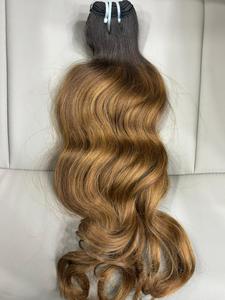 Extensions de cheveux humains bruts Remy péruviens, lisses et soyeux, cuticules alignées, texture naturelle, qualité professionnelle pour salon. - Product Image 2