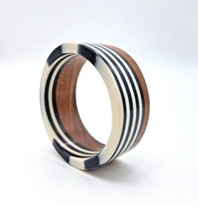 Premium Handmade Wooden & Resin Elegant Fashion Accessory for Women - Product Image 6