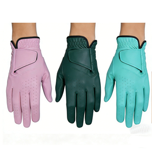 Guantes de golf usados de primera calidad para mano derecha e izquierda, transpirables, de material suave, con logo personalizado en diferentes tamaños. - Product Image 1