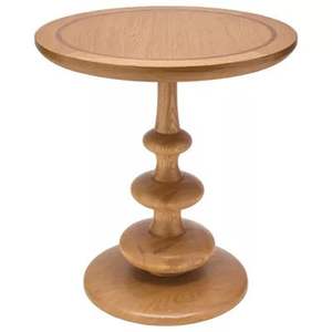 Elegante Mesa Auxiliar de Madera con Forma Refinada, Bordes Suaves y Material de Madera de Alta Calidad - Product Image 4