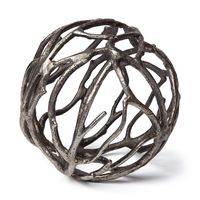 Sculpture abstraite vintage en laiton et aluminium, art décoratif en métal, statue décorative, figurine en métal pour hôtel, décoration de table à domicile